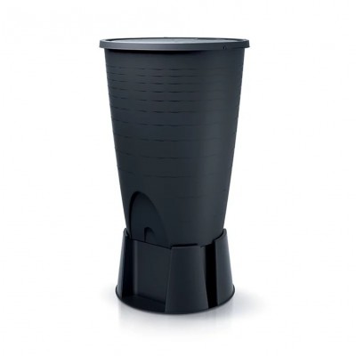 Lietaus vandens rezervuaras su pagrindu HydroMoby Peruno Set, 260L, Antracitas - Lietaus vandens rezervuarai