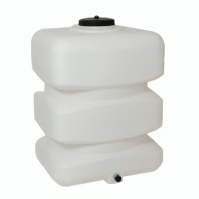 Geriamojo vandens talpykla MAVIL, stačiakampė vertikali 250 L (balta) - Vandens talpyklos