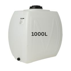 Baltas 1000 l geriamojo vandens bakas
