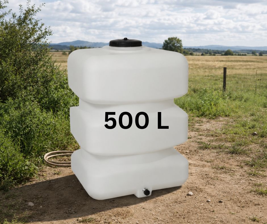 500 litrų vandens talpyklos